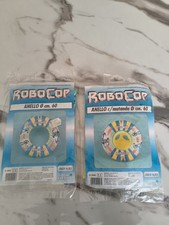 Lotto X2 Salvagente Ciambella Anello Linea Mare Robocop Vintage 1995💎💎💎💎💎💎