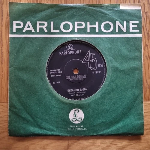 The Beatles – Eleanor Rigby / Yellow Submarine 7" 1966 Parlophone