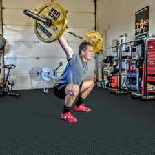 Yessources PVC Garage Floor Mat 19'x6' Non-Slip Gym Protect Cover Roll Diamond