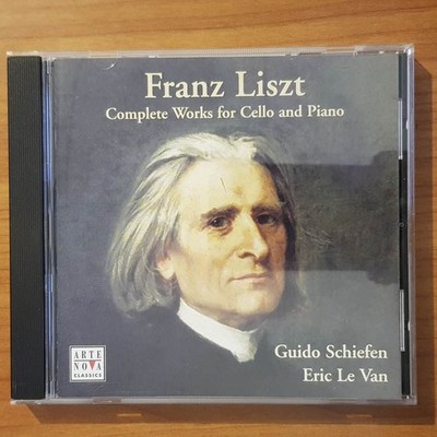 SCHIEFEN / LE VAN franz liszt complete works for cello and piano EX/EX