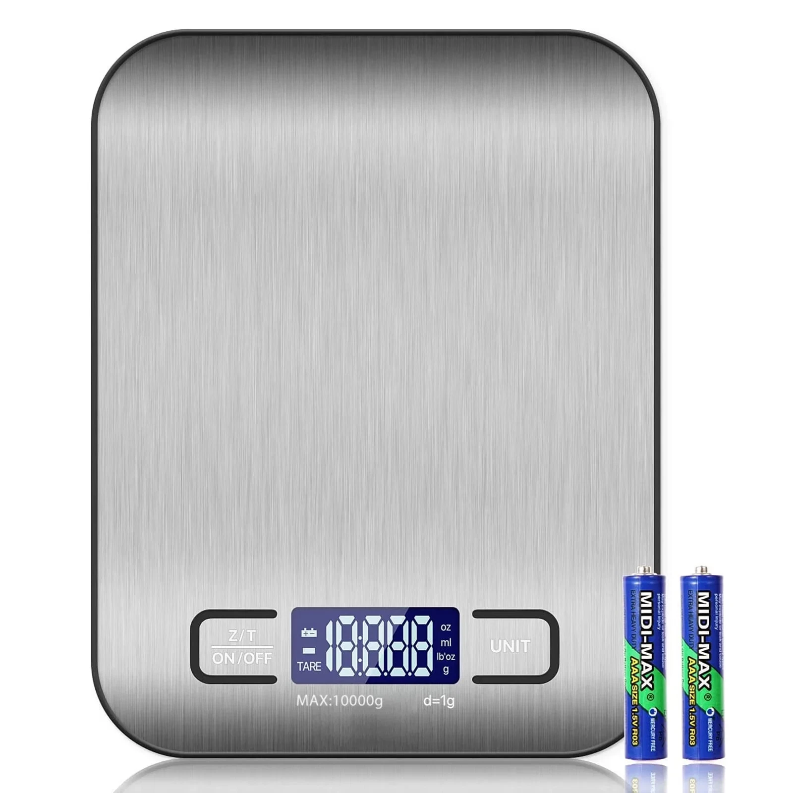 22Lb Digital Food Scale for Cooking, Baking & Meal Prep - LCD Display