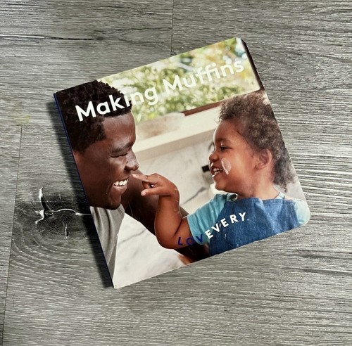 Lovevery Board Book - Making Muffins - Infant Toddler Baby Helper Play Kit