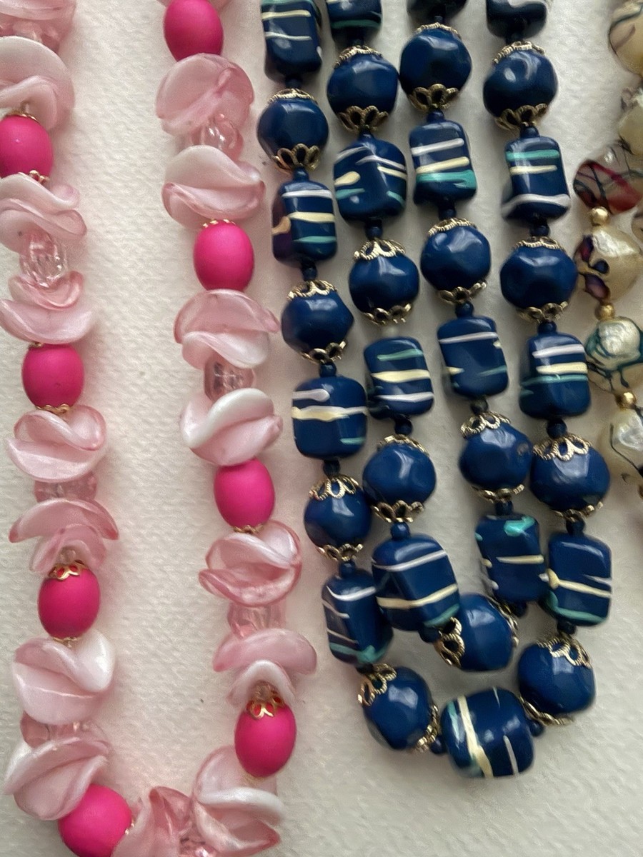 Vintage Retro Signed Hong Kong, Necklaces View 6