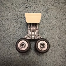 Playmobil-airplane wheels with chassis-landing train-tyres-jet-4310 5261