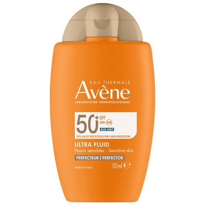 Avène Solaire Ultra Fluid Perfecteur SPF50 50 ml ist eine getönte Sonnenpflege f