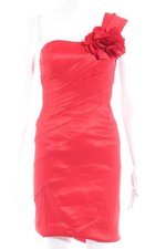 XXI Abito baby-doll Donna Abito Taglia IT 40 rosso stile festa