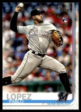 Pablo Lopez 2019 Topps #151 Miami Marlins MLB READ FREE SHIPPING AutographDen
