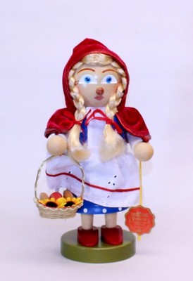 STEINBACH NUSSKNACKER Red Riding Hood Rotkäppchen S 1397 OVP Rarität ca. 28 cm