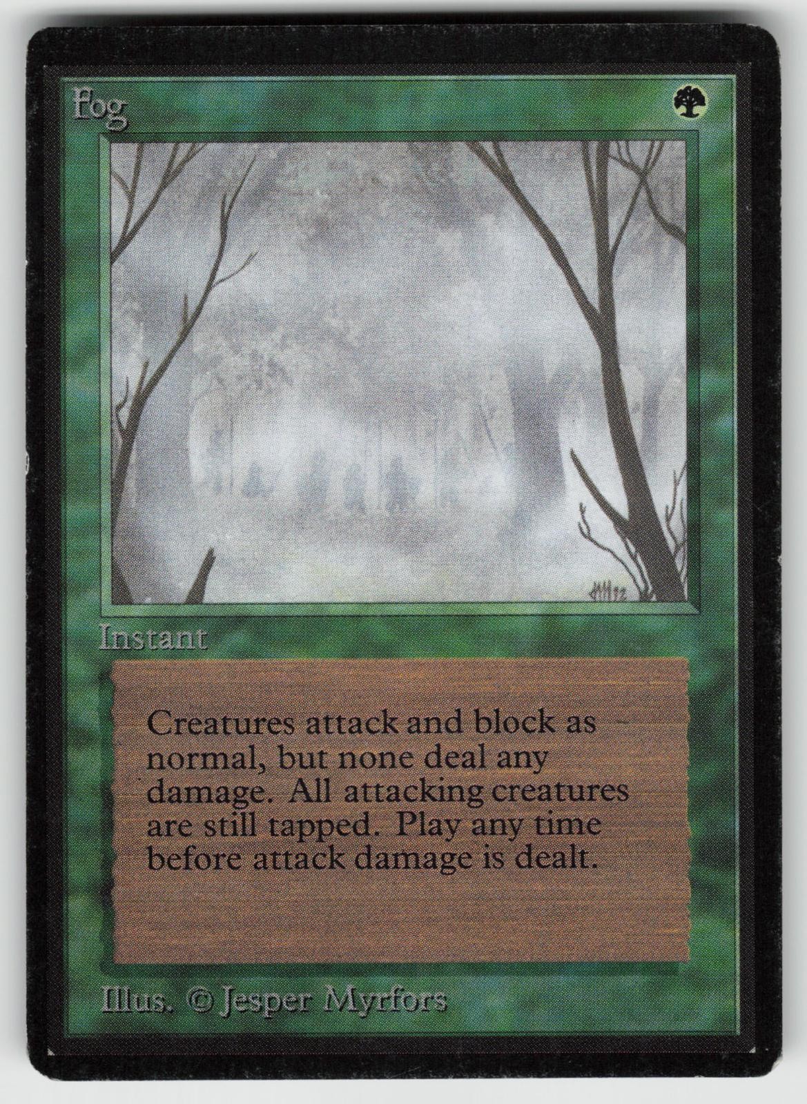 Fog Beta Edition Common MAGIC: THE GATHERING