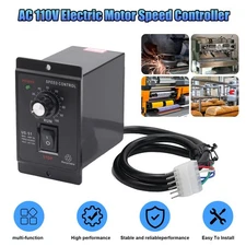 AC 110V Electric Motor Speed Controller Reversible Switch Regulator Switch 120W