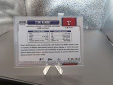 2026 Topps Series 1 - Texas Rangers #258 Gold /2026