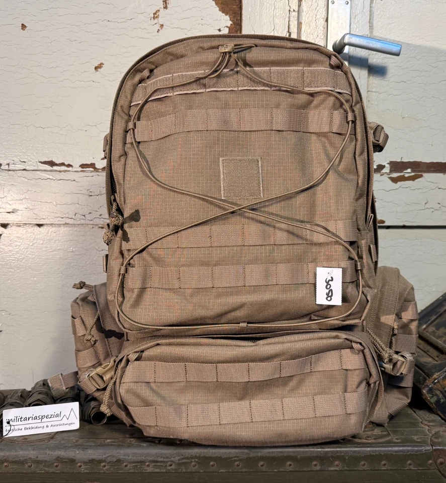 Orig. franz. Armee Tecpack Einsatzrucksack 2016 45l Ripstop Neu Rarität #3050