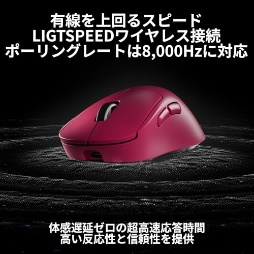 Logitech G 8000Hz Polling Rate PRO X SUPERLIGHT 2 DEX 44K DPI
