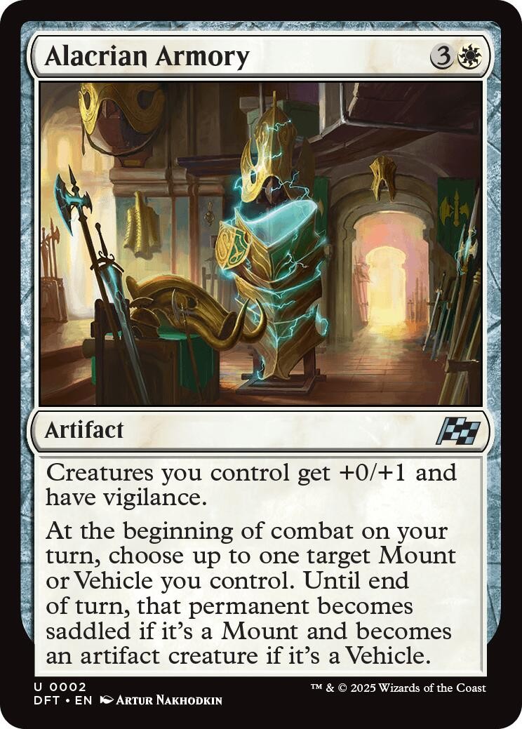 Alacrian Armory [DFT - 2] Uncommon NM Aetherdrift