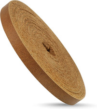 1/4 Inch Wide Flat Leather Strips for Crafts, Full Grain Leather Straps Cord ...
