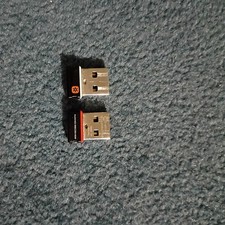 Lot of 2 Logitech CU0007 USB Nano Unifying Receivers