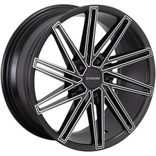 4 Wheels 17 B65 17x7.5 5x114.3 Black Milled 38et 73.1cb Bw65-7765bmw 4 Wheels 17 B65 17x7.5 5x114.3 Black Milled 38et 73.1cb Bw65-7765bmw