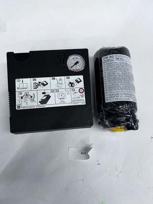NEW OEM AUDI PORSCHE VW AIR COMPRESSOR & TIRE REPAIR KIT SYSTEM 4L0012615