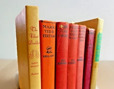 Lot of 8 ~ Vintage Hardcover Books ~ Decoration Staging Art ~ Several Colors