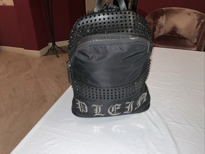 Philipp Plein Logo Studded Backpack - Men's Fashion Bag