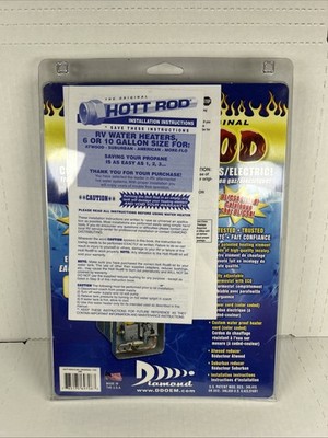 Valterra DGR6VP RV 6 Gal Hott Rod Electric Water Heater Conversion Kit