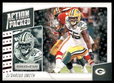 2020 Panini Rookies & Stars Action Packed Za'Darius Smith Green Bay Packers #19