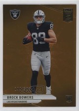 2024 Panini Donruss Elite Rookies Orange 199/399 Brock Bowers #162 Rookie RC