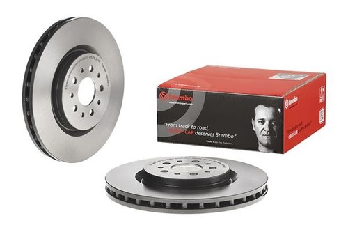2x Brake Discs Pair Vented fits ALFA ROMEO SPIDER 916 3.0 Front 94 to 05 305mm - Picture 2 of 3