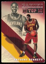 2013-14 Panini Rookie Top 10 Anthony Bennett Cleveland Cavaliers #8