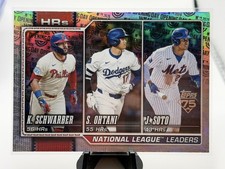 2026 Topps Series 1 Celebration Schwarber Ohtani Soto #84 HR Leaders Opening Day