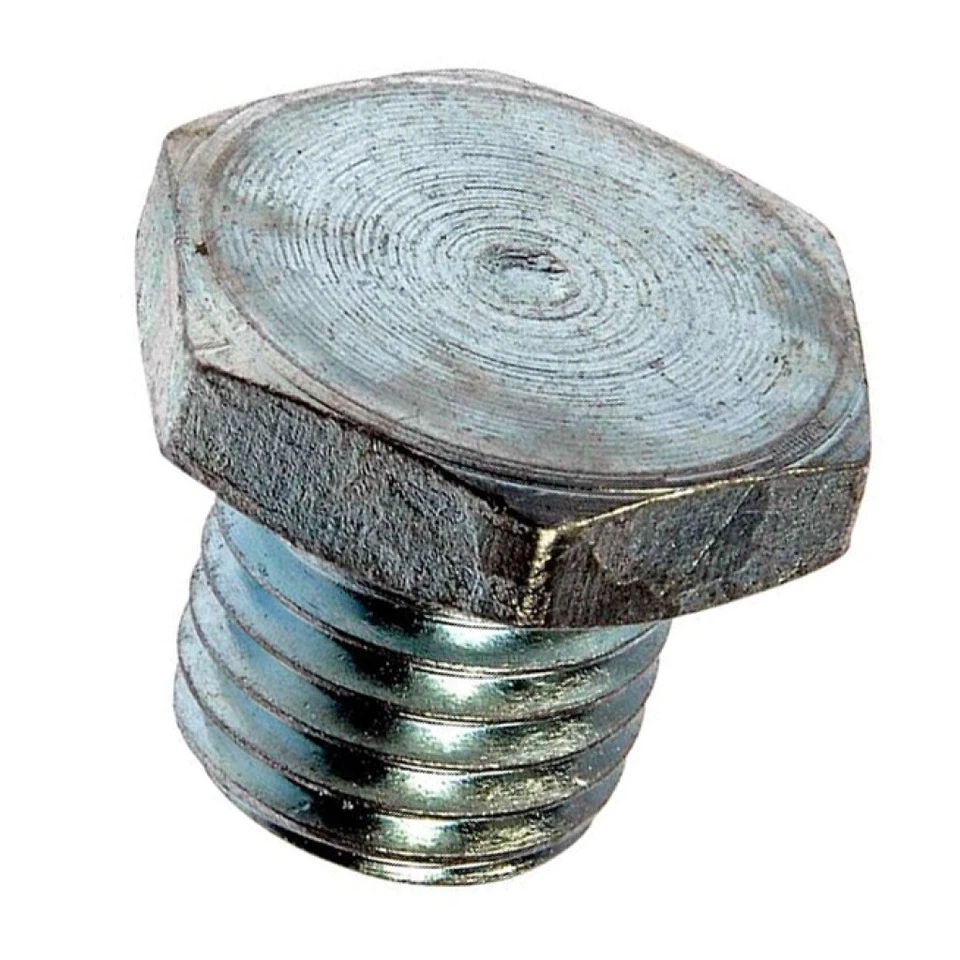 Tapón de drenaje de aceite del motor para Nissan Versa 2019 2020 | Acero | Plateado | Tipo de junta Foto 3 de 4