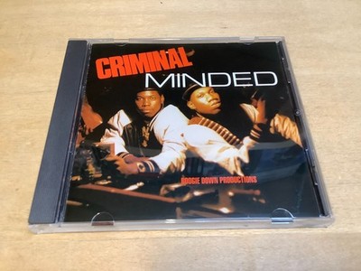 BOOGIE DOWN PRODUCTIONS - Criminal Minded CD [PA] (Traffic Ent, 2005) Near Mint