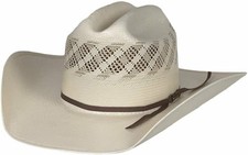 American Hat Cattleman Straw Cowboy Hat 4.25 Brim Sand Western
