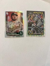 (20 Shea Langeliers-2023 Rainbow Foil  #212 (RC) -2024 topps chrome raywave