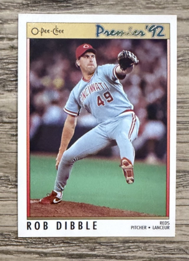 1992 O-Pee-Chee Premier - Rob Dibble #53
