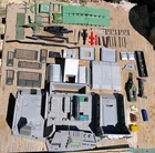 GI JOE HEADQUARTERS COMMAND CENTER LOT. LOOSE pieces. 1984 HASBRO PLAYSET