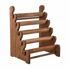 Wooden Bracelet Display Stand Space-Saving for Bedroom Vanity, Dressing Table