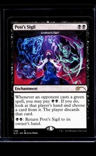 MTG Magic the Gathering Secret Lair Post Malone #1185 Leshracs Post's Sigil