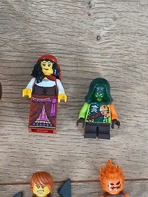 LEGO Ninjago SkyBound Minifigure Lot of 19 Figures W Accessories Head Swapping