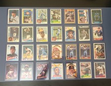 Vintage MLB HOF Card Lot 1980s Gwynn Henderson Schmidt Seaver Fisk + 28 Cards