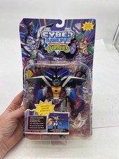 TMNT 1994 CYBER SAMURAI LEO MOC PUNCHED! (RED KATANA/SILVER & BLACK TOP VARIANT)