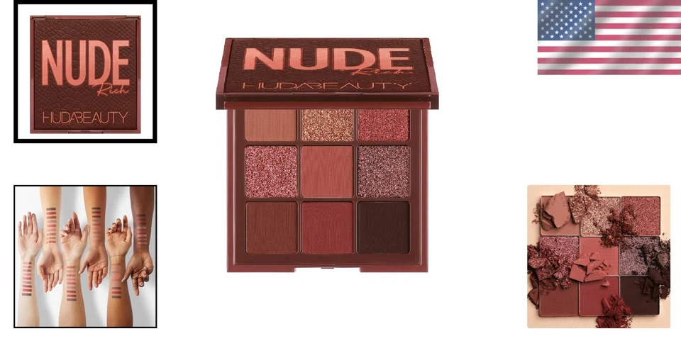 Authentic Beauty Eyeshadow Palette Rich Shades - Image 2 of 4