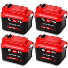 1 4x 20V 9.0AH For Craftsman 20 Volt MAX Li-ion Battery CMCB204 CMCB202 CMCB201
