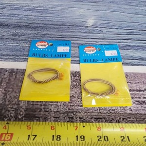 Model power bulbs #349 6 bulbs 2pks replacement bulbs amber 