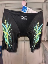 Mizuno Initial Mighty Line Competitive Swimsuit M Size Scale Pattern Mizuno