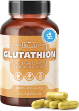 He-Ju Glutathion Kapseln Mit Vitamin C, Kollagen, NAC Und Selen, 90 Kapseln Labo