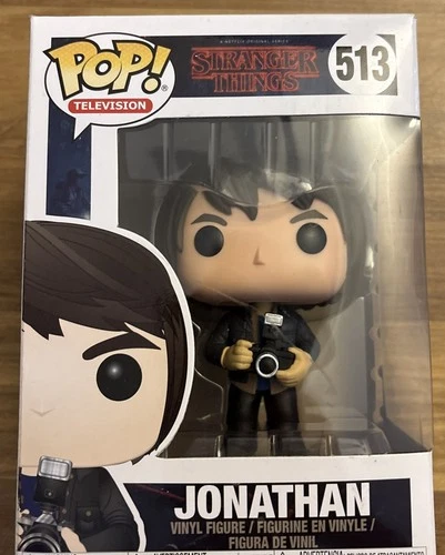 Funko Pop! Vinyl: Stranger Things - Jonathan Byers (w/ Camera) #513