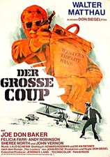 Walter Matthau in DER GROSSE COUP Originalplakat EA von 1972