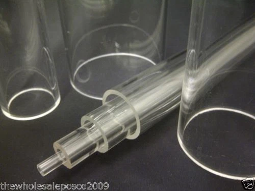 Clear Plastic Acrylic Tube Perspex 180mm 200mm 220mm 240mm 250mm 300mm Diameter - Image 2 of 4