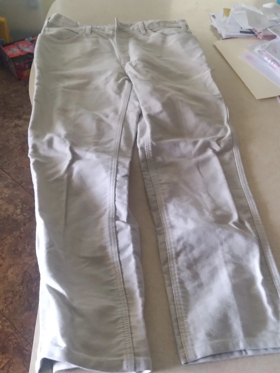Vintage RM Williams T180 Cream Bone Color Jeans Made In Australia